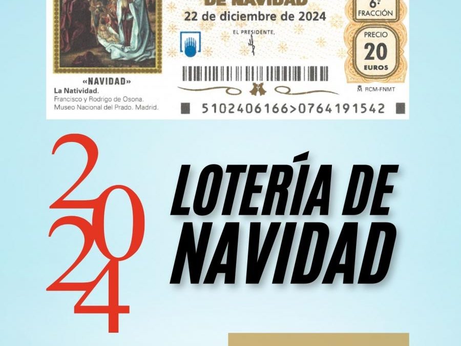 Lotería Navidad 2024 Fosc