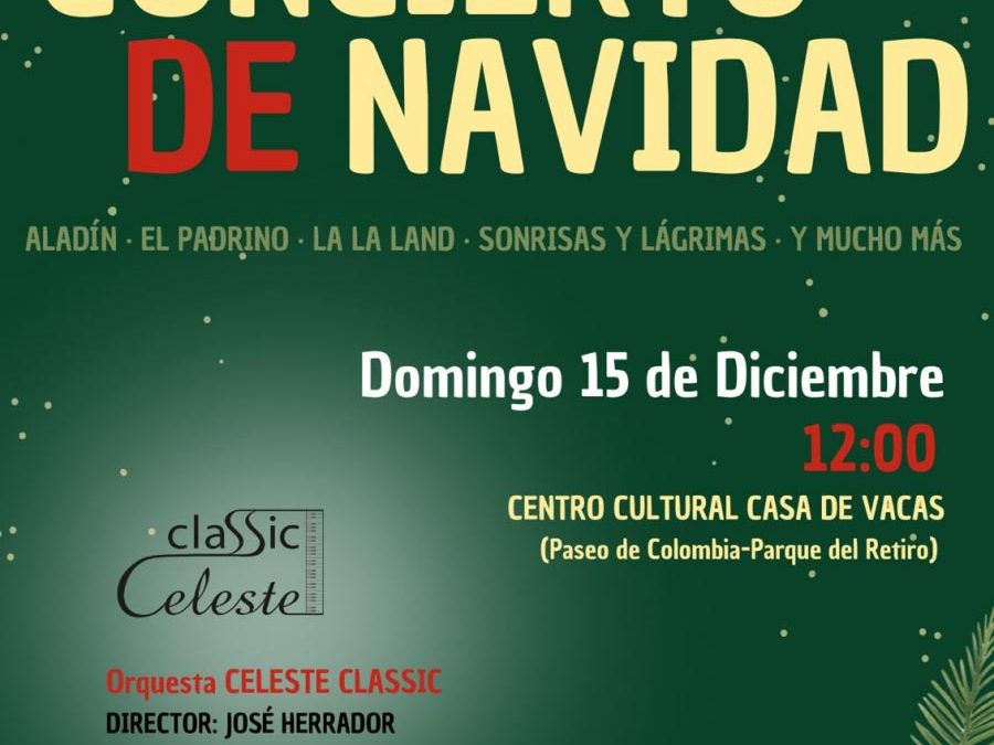 Concierto de invierno. C.C. Casa de Vacas